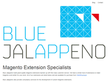 Tablet Screenshot of bluejalappeno.com